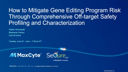 Thumbnail for webinar: How to Mitigate Gene Editing Program Risk