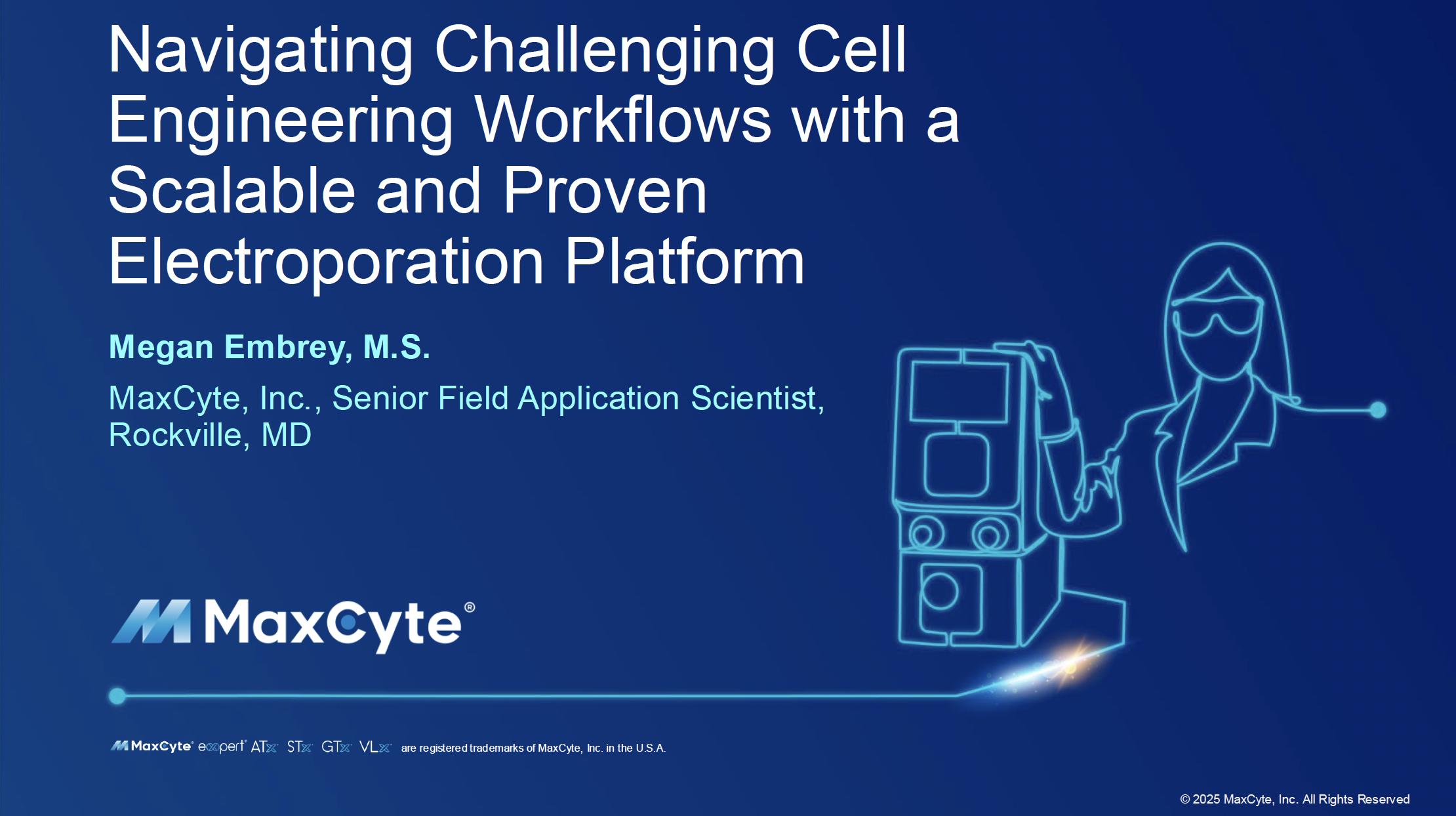Presentation thumbnail for Navigating Challenging Cell Engineering Workflows with MaxCyte